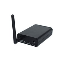 유그린 블루투스 수신기 차량용 리시버 무선 디코딩 출력 안테나 포함, APTX-HD 블랙