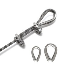 대광와이어로프 심블 팀블 스텐 와이어 보호대 서스SUS 코스