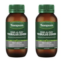 호주 톰슨 Thompsons Tribulus 원어데이 트리뷸러스 남가새 20000mg 120캡슐, 2팩
