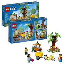 레고 시티 공원에서의 소풍 피크닉 자전거 블럭 조립 아이 피규어 크리스마스 선물, 단품