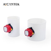 220V 24V 12V PVC 플라스틱 전기 댐퍼 체크 밸브 환기 파이프용 75/110/160/200mm 공기량 컨트롤러, CHINA, 160mm_DC24V