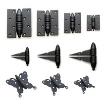 국산 옛날전통문양장식 큰경첩 대문경첩 겉경첩30종, 01.겉경첩4-10블랙18x38x10mm좌측