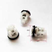 O-링고무키트체크 밸브 수리 키트 축 일반 펌프 인터 파워 고압 세척기 워터 9.5 12 MM 3 개, 04 D12 H17 3PCS