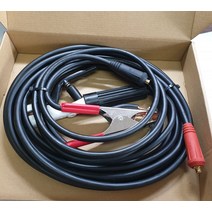 용접선세트 3k5k 어스선5m홀더선10m 결합부분9mm, 1개