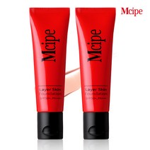 엠시피 1+1뜨지않는 커버 스킨 파운데이션, 1개, 2호 밀키+2호밀키