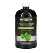 네이쳐스웨이 프레쉬 엽록소 클로로필린 박하 132mg 473ml