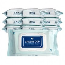 그린숲물티슈(100매) 1개 캡형/국산/저자극/피톤치드/아기, 상세페이지 참조