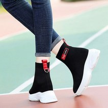 [Myshe]여성 데일리룩 키높이 신발 니트 삭스운동화 qxz1217YCwx7