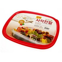 ◀주식회사지오▶한진사각울트라찬합 소-4칸 런치박스 도시락세트 야유회 도시락통 풍도시락 용기◀주식회사지오▶, ◀주식회사지오▶