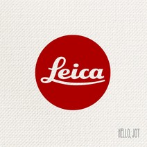 Leica 라이카 스티커 6cm, 12X12, 홀로그램