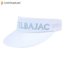 [까스텔바작] (남성) 레이저펀칭 로고 썬캡_BG9MGC208_WH, 화이트, FREE