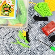 diy 스킬자수 세트 18종-입문용 프랑스자수 임산부 어린이방과후 추억놀이 스킬, 단품
