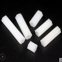 20-50pcs 여성 나일론 standoff M2 M2.5 M3 M4 x L 흰색 검정 pcb Standoff 스페이서 열 플라스틱 간격 나사, [04] m3 50pcs, [01] white, [11] 12mm