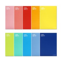 K컬러 중철노트 10권 라인노트