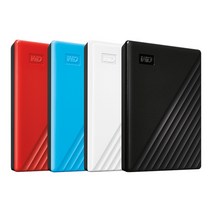 (Western Digital 외장HDD New My Passport (USB3.2 Gen1/파우치증정 4TB (레드/4TB 레드/파우치증정/외장, 1, 단일 모델명/품번