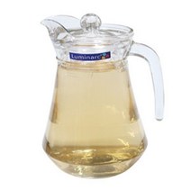 ppp 루미낙 피쳐 유리포트 주전자 1000ml 저그 커피 녹차, 1L