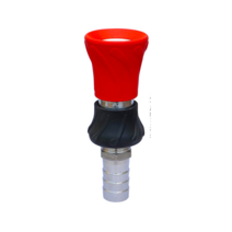 소방관창 살수 소방용 호스 노즐 옥외 분사 노즐, 32mm
