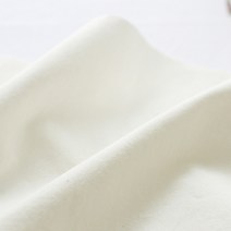 대폭 이불 침구 원단 40수 고밀도 바이오워싱 면원단 무지 7종, 아이보리