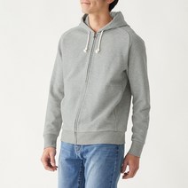 무인양품 MUJI 남성 슬러브 테리 집업 파카 ABI01ZZZ