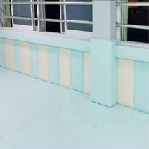 직사각 디자인 벽 쿠션 400x800mm 아기방 어린이집, 베이지