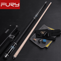 롱고니 큐 몰리나리 마이다스 당구 풀 스틱 큐대 FURY, 11.75mm, 가죽 그랩 사각 케이스 세트