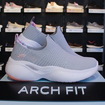 스케쳐스 아치핏 인피니티 여성 운동화 슬립온 족저근막염신발 지속적인편안함 아치무너짐방지 초경량 발피로도완화 푹신푹신