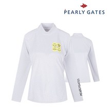 파리게이츠 골프 pearlygatesgolf여성 스마일로고 이너티셔츠 P52102TI085_WH, 000, WH