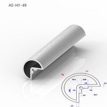 전기장비 소모품 하이 엔드 6061 알루미늄 압출 프로파일 맞춤형 기계 장비 컨트롤러 전원 PCB 케이스 코너 커넥터, 05 A0-HY-49_01 100