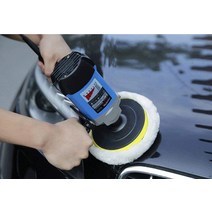 차량 광택패드 전동드릴 폴리싱 세차 흠집제거 양모연마패드 소프트 버핑 루프, 10 pieces, F