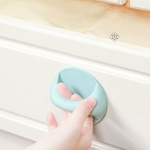 베란다 유리창 손잡이 붙이는 가구 손잡이, 화이트