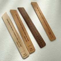 우드 슬림 엣지 책갈피 원목 북마크, E형, 메이플, 문구변경안함