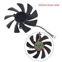 ZOTAC GTX 1060 960 GTX1060 3GB ITX 미니 그래픽 비디오 카드 냉각 팬용 85MM 쿨러 팬 교체, [01] as pic, 01 as pic