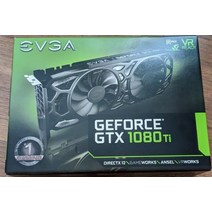 EVGA GeForce GTX 1080 Ti 게이밍 11GB GDDR5X 그래픽 카드 오픈박스