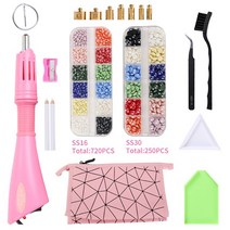 핫픽스DIY hotfix applicator진주 의류 신발에 DIY 철에 대한 핫픽스 어플리케이터와 3-8mm 믹스 색상 세라, 06 A01-0014S_02 US PLUG