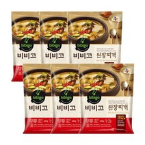 CJ 비비고 된장찌개 460g, 6개