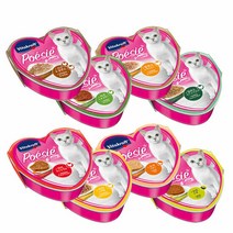 비타크래프트 캣 포에시 하트캔 치킨 & 캣그라스 85g, 개