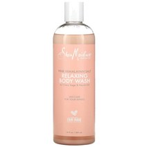 SheaMoisture (시어 모이스처) SheaMoisture 핑크 히말라얀 소금 릴랙싱 바디워시 384ml (13 fl oz), 2개