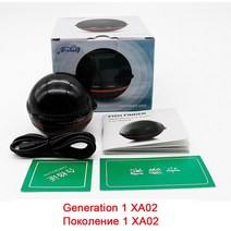 어군탐지기Erchang-무선 음파 탐지기 XA02/F68 48m/160ft 수심 에코 사운더 휴대용 어군, 03 fish finder