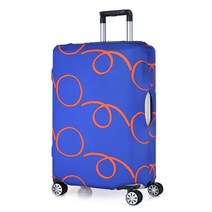 [Travel Mate] Voyage 캐리어커버(TLC02-BL) - 워터폴 블루(M)