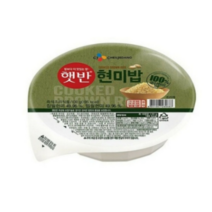 햇반 100% 현미로 지은밥 130g 36개