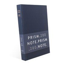 인디고 프리즘 280 라인 양장노트 (B6), 네이비