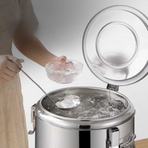 육수 통 냉장고 냉동고 업소용 살얼음 냉면 식혜 기계, 업소용 스텐 육수 냉장통 65L