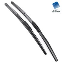 V8MAX 렉서스 뉴ES 19년형~현재 순정형 하이브리드 와이퍼 전면 세트, 1세트
