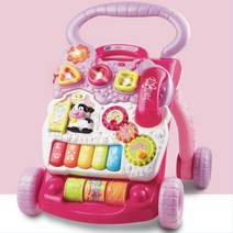 여아 출산선물 핑크색 걸음마연습 장난감 걸음마보조 베이비워커 유아