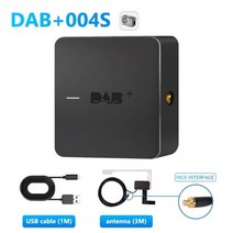 gps 재방사 증폭기 안테나 snrg dab usb 어댑터 안드로이드 라디오 dab + 플러스 박스 앰프 튜너 hifi 수신기 동글 모듈 자동 autoradio, dab004s, DAB004S