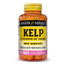 Mason Naturals 켈프 150mcg 타블렛, 250개입, 1개