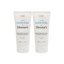 에뛰드 순정 디렉터 무기자차 선크림 50ml X 2개, 단품