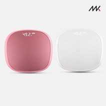 메이스 체중계 LED 디지털 몸무게 전자 저울 강화유리 체중계 운동 몸무게관리 측정계, 미니돼지, 미니돼지