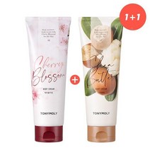 [토니모리] 체리블라썸/시어버터 촉촉 바디크림 1+1, 기타:체리블라썸바디크림