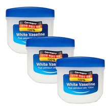 대일제약 화이트 바세린 독일바세린 100ML, 3통, White Vaseline
